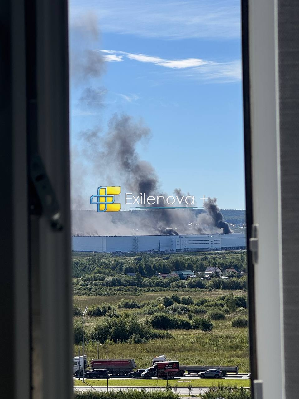У російському Єкатеринбурзі вранці 7 серпня безпілотники атакували логістичний комплекс маркетплейсу Wildberries