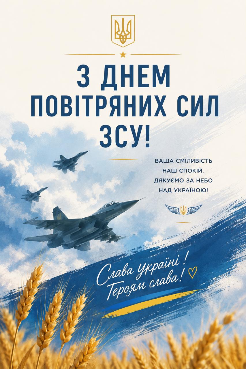 Привітання військовому льотчику з професійним святом Привітання військовому льотчику з професійним святом