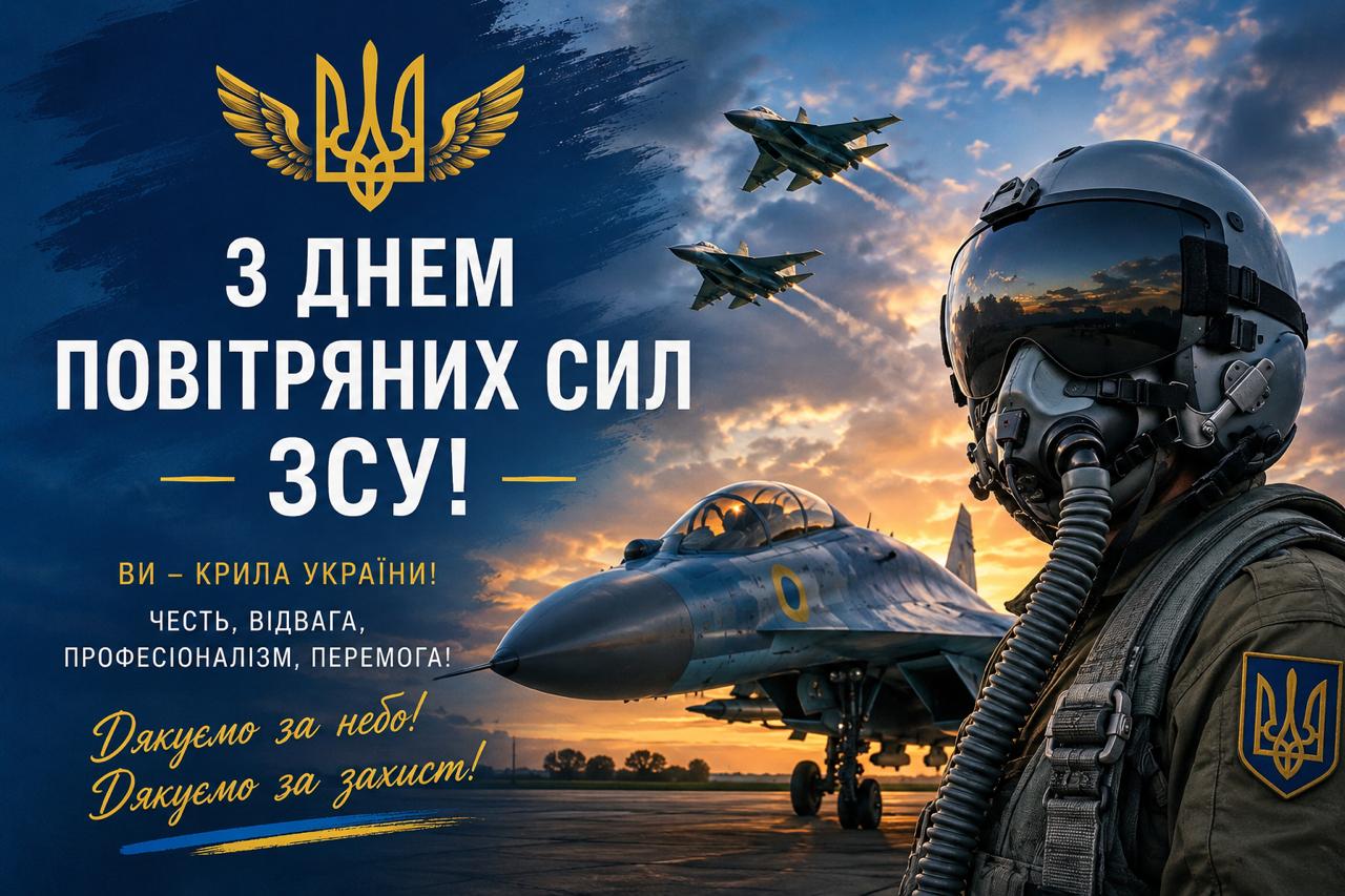 Подяка Повітряним силам за захист України Подяка Повітряним силам за захист України