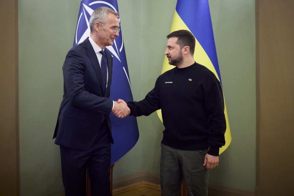 Генсек НАТО Столтенберг прибув у Київ для зустрічі із Зеленським