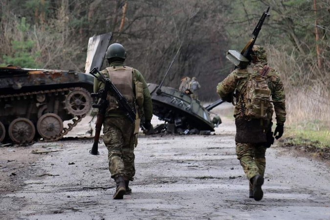 На Донеччині військові зачистили від росіян Панківку та прилеглі території