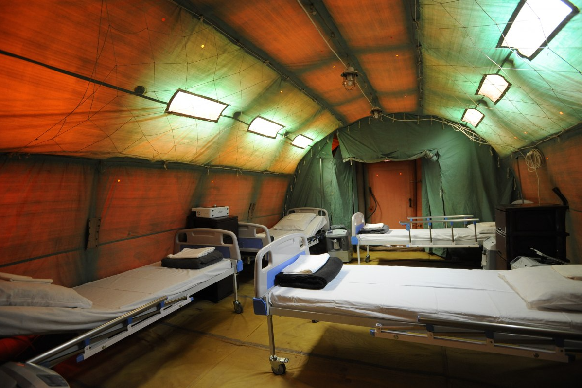 В Херсонской области разворачивают мобильный госпиталь для больных COVID-19