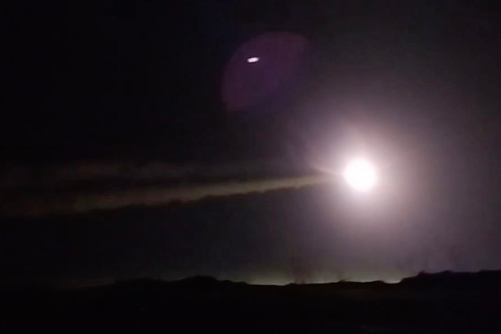 Повітряні Сили показали бойову роботу ЗРК HAWK по повітряних цілях цієї ночі (відео)