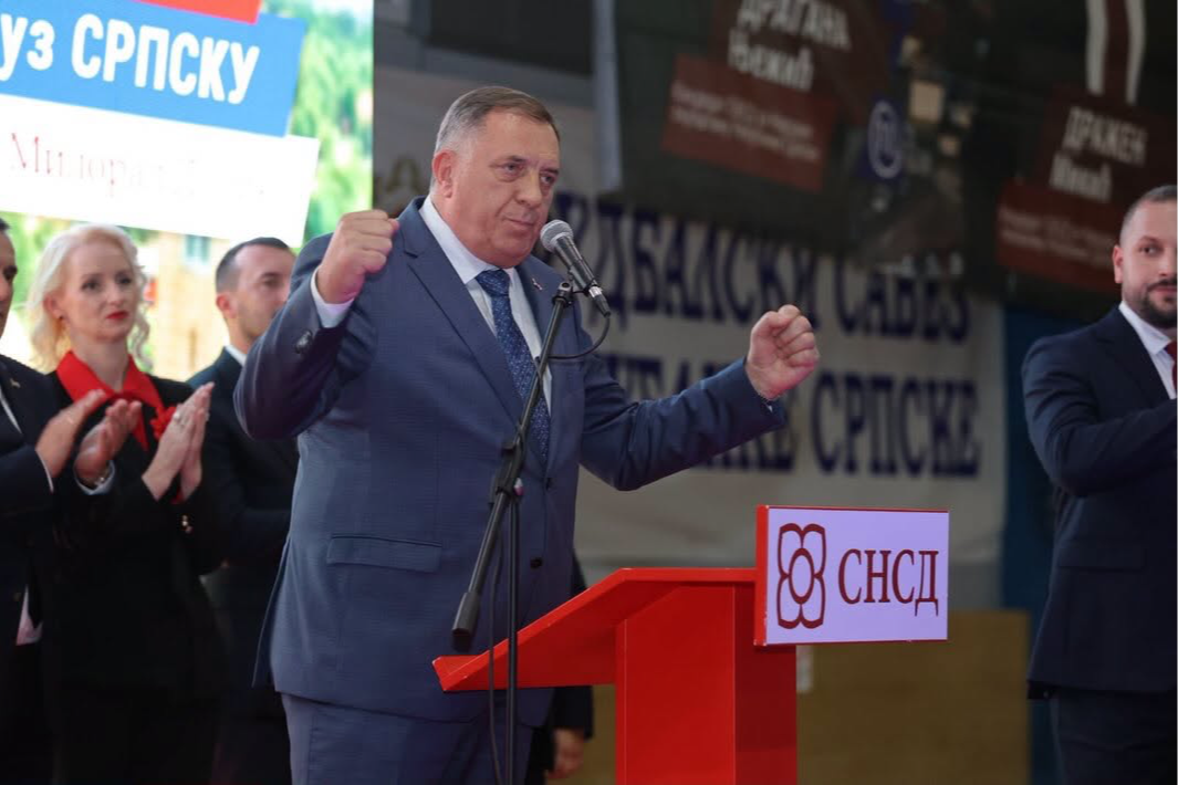 Партія проросійського Додіка перемагає на виборах у Республіці Сербській