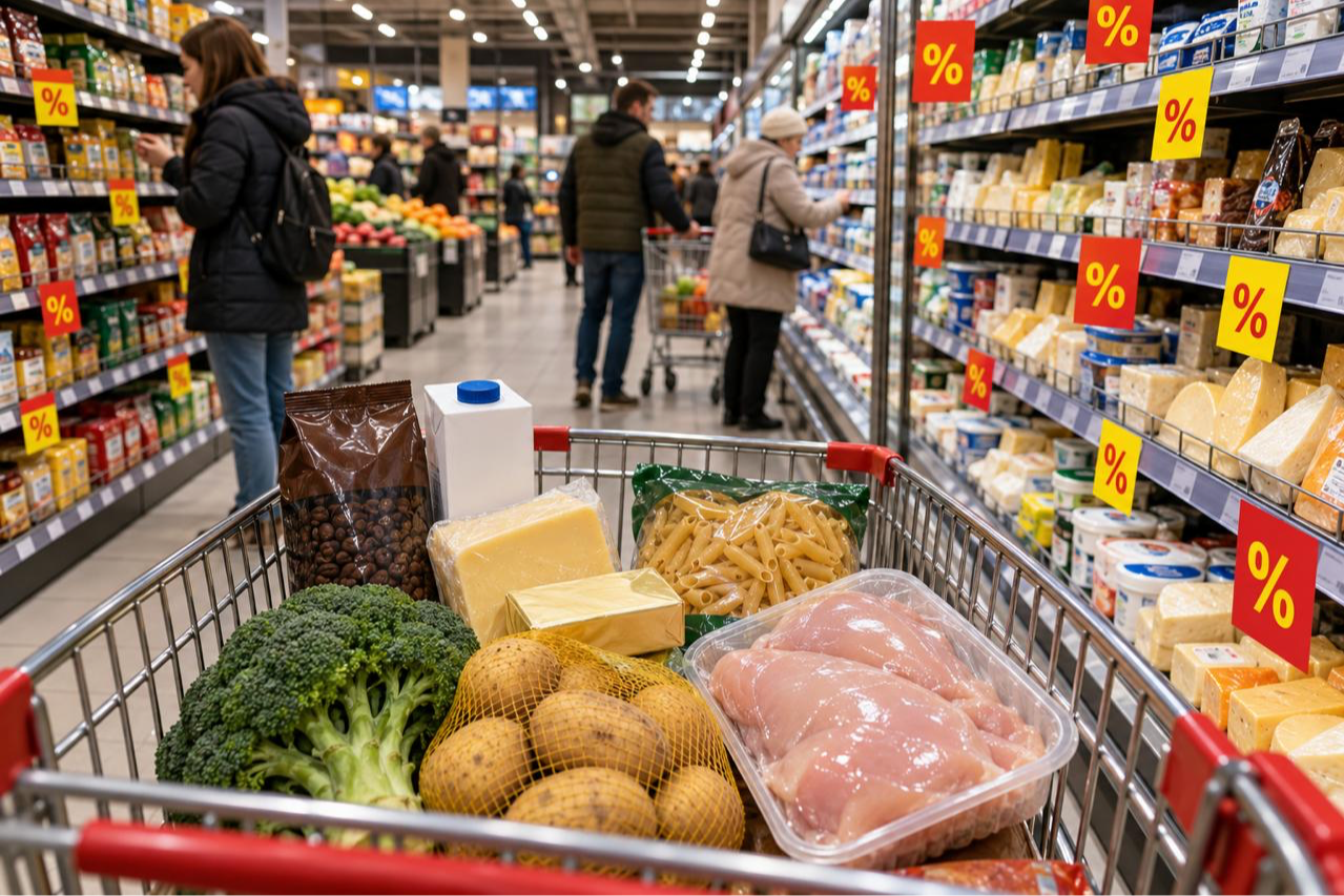 Кава майже вдвічі дешевше та сир зі знижкою 45%: актуальні акції в АТБ, NOVUS та ЕКО Маркет