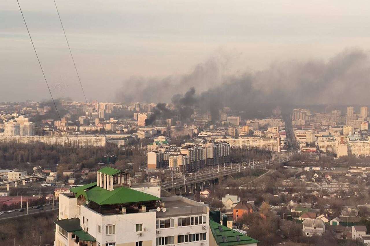 У Бєлгороді лунають вибухи: росіяни повідомляють про обстріл (відео)