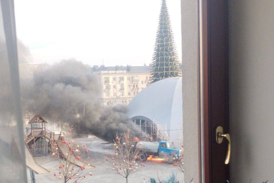 Центр Бєлгорода постраждав через непрофесійні дії російської ППО — спецслужби